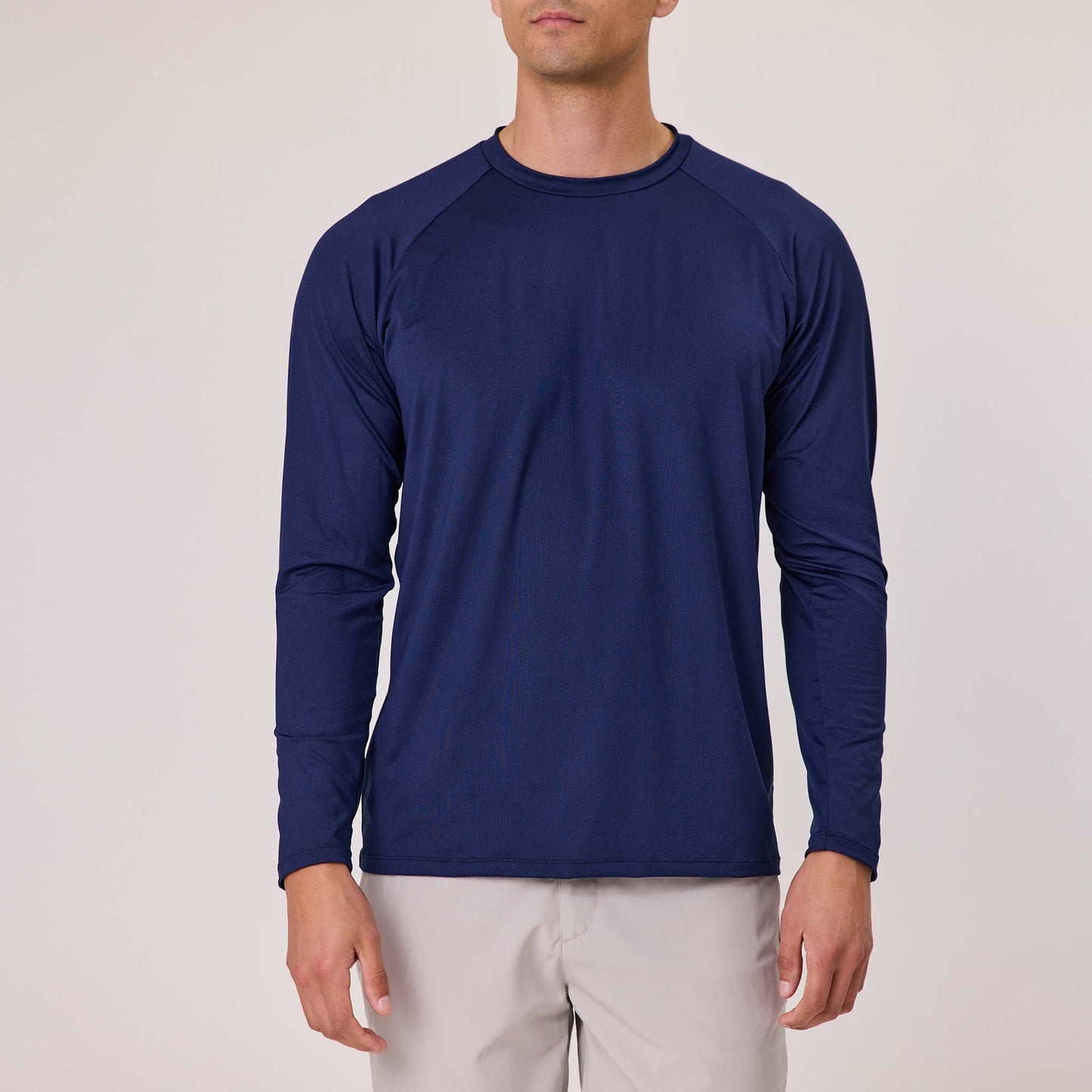 Mens Heritage Navy LS Outbound Tee - Snapper Rock