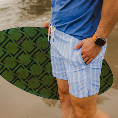 Mens Ocean Drive Stripe Swim Short - Snapper Rock