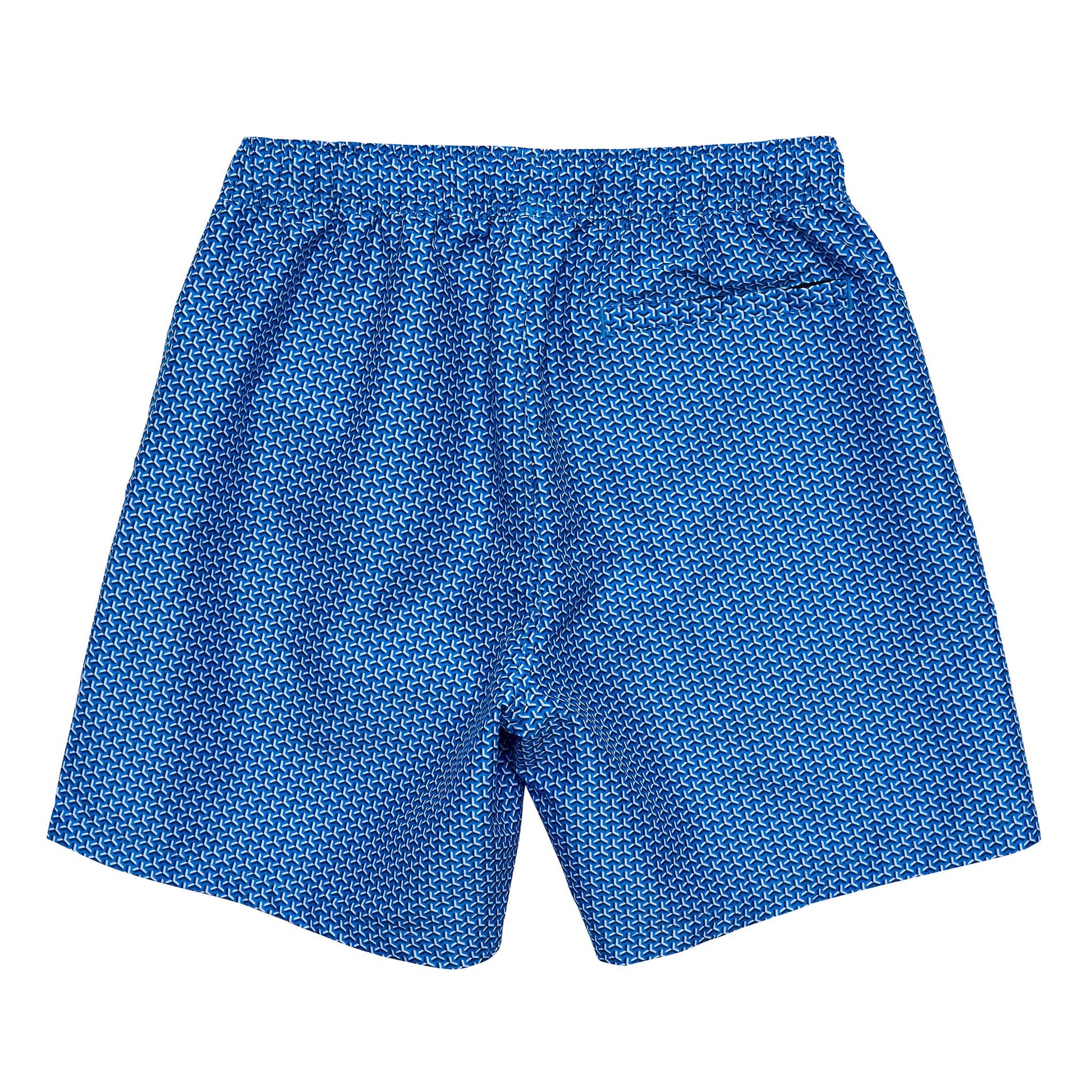 Mens Geo Grid Swim Short - Snapper Rock