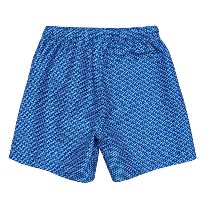 Mens Geo Grid Swim Short - Snapper Rock