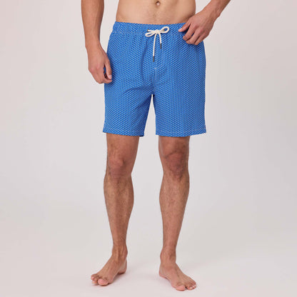Mens Geo Grid Swim Short - Snapper Rock