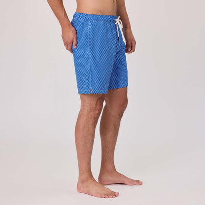 Mens Geo Grid Swim Short - Snapper Rock