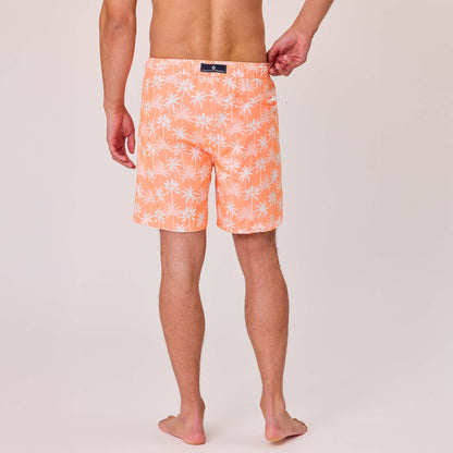 Mens Cali Palms Recycled Swim Short - Snapper Rock