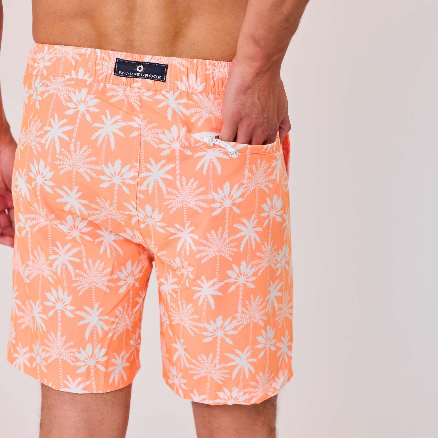 Mens Cali Palms Recycled Swim Short - Snapper Rock