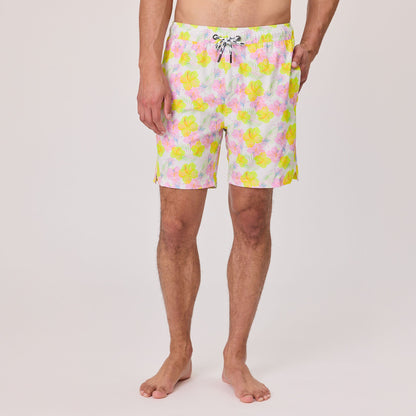 Mens Aloha Vacay Recycled Swim Short - Snapper Rock