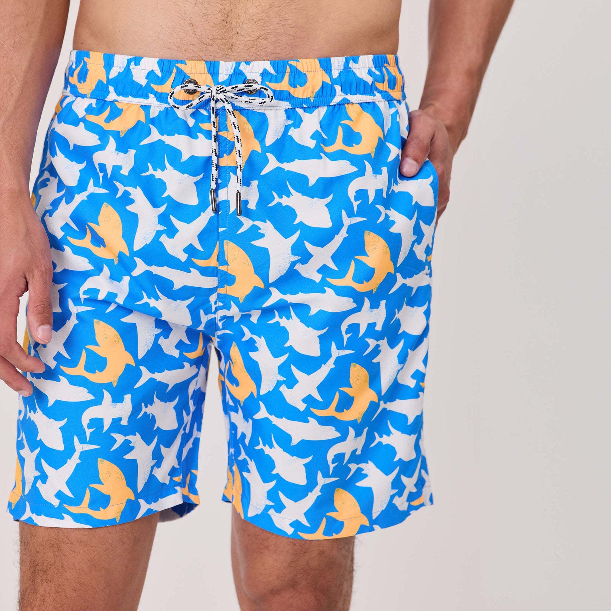 Mens Shark Squad Swim Short - Snapper Rock