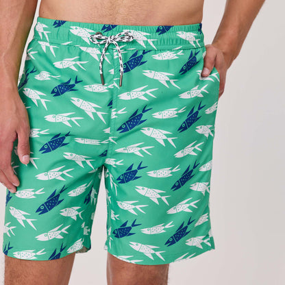 Mens Off The Hook Swim Short - Snapper Rock