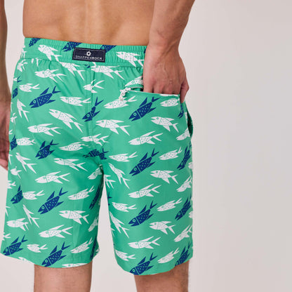 Mens Off The Hook Swim Short - Snapper Rock