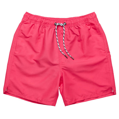 Mens Vintage Red Comfort Lined Swim Short - Snapper Rock