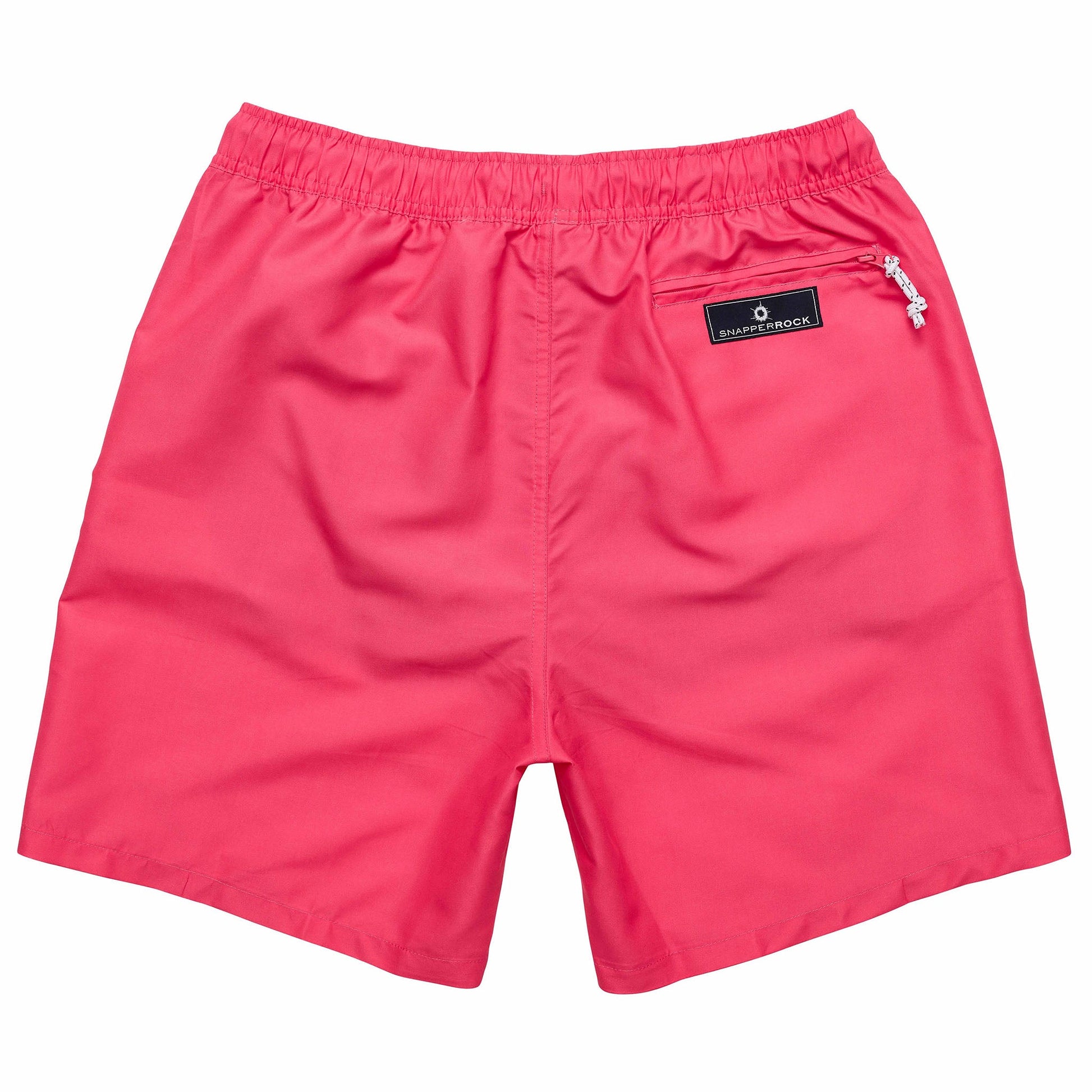 Mens Vintage Red Comfort Lined Swim Short - Snapper Rock