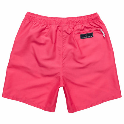 Mens Vintage Red Comfort Lined Swim Short - Snapper Rock
