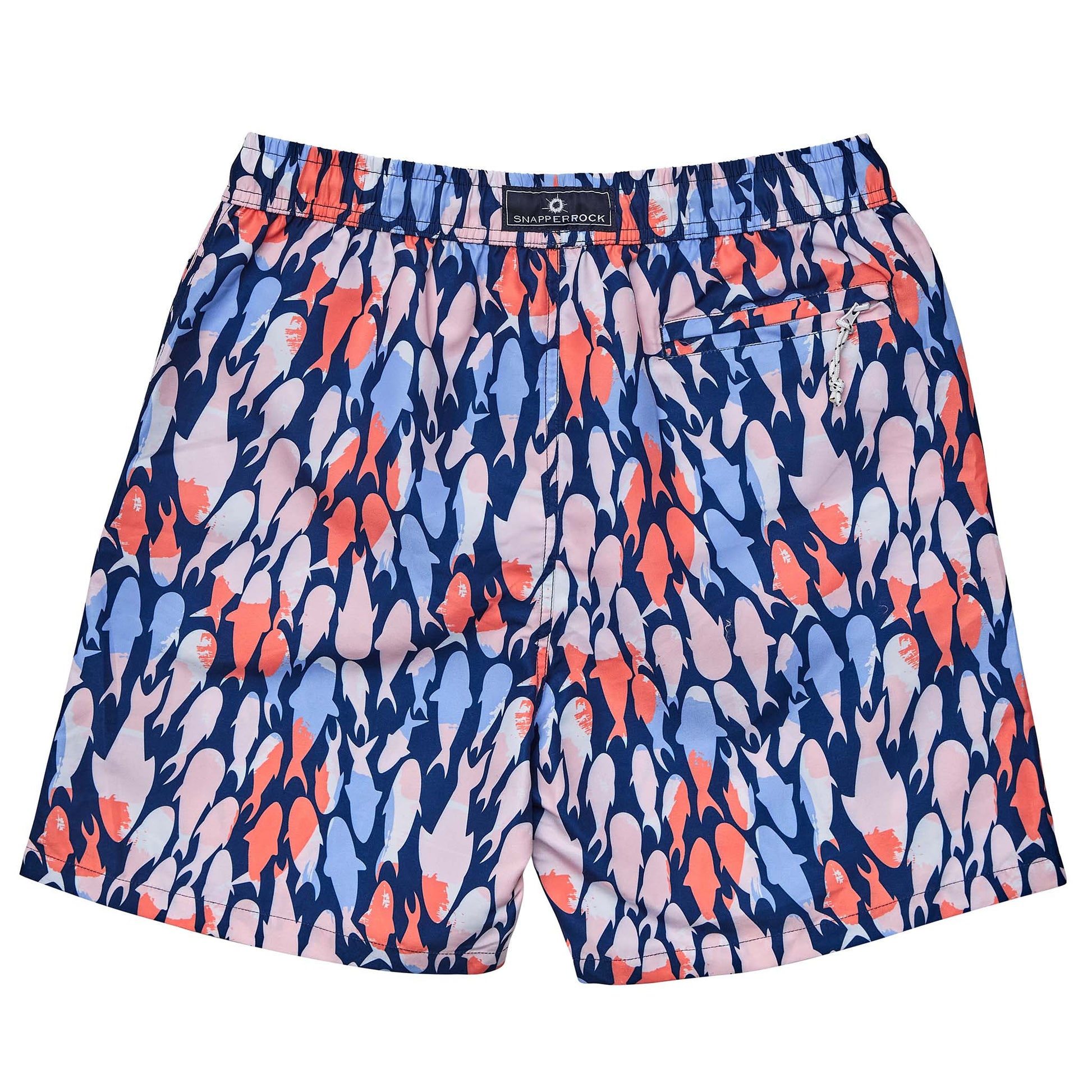 Mens Fish Frenzy Volley Board Shorts - Snapper Rock