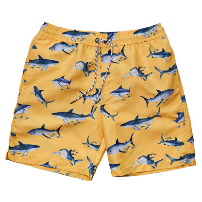 Mens Sunrise Shark Volley Board Short - Snapper Rock