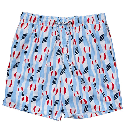 Mens Beach Bounce Sustainable Volley Board Short - Snapper Rock