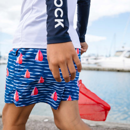 Sailboat Rock Swim Short - Snapper Rock