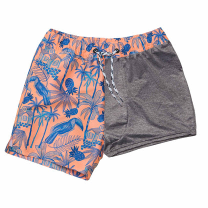 Tropicana Vacay Sustainable Swim Short - Snapper Rock