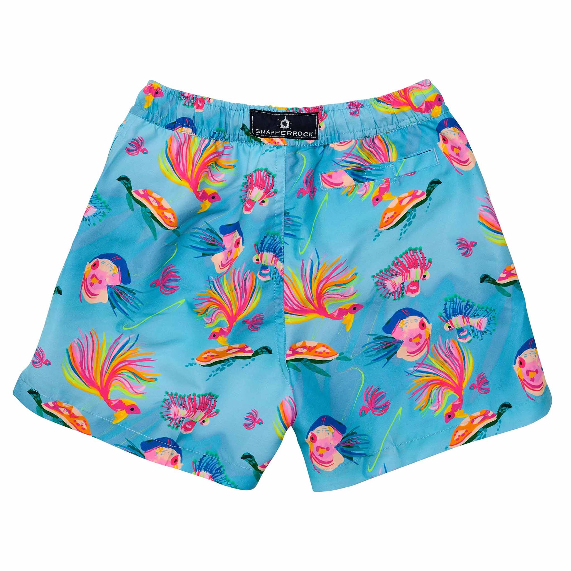 Kaleido Fish Sustainable Swim Short - Snapper Rock