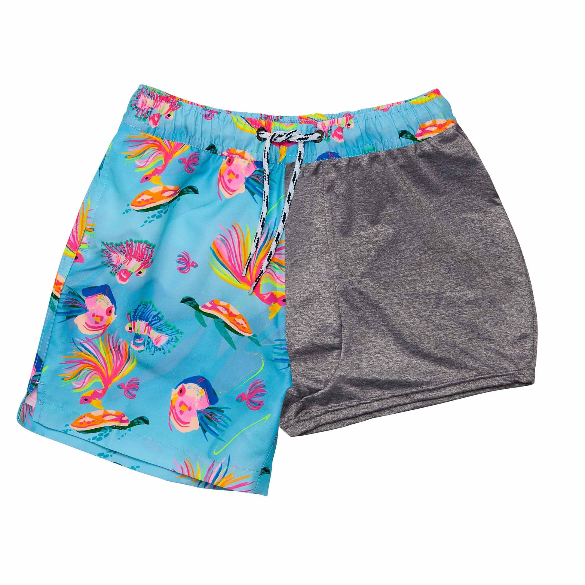 Kaleido Fish Sustainable Swim Short - Snapper Rock