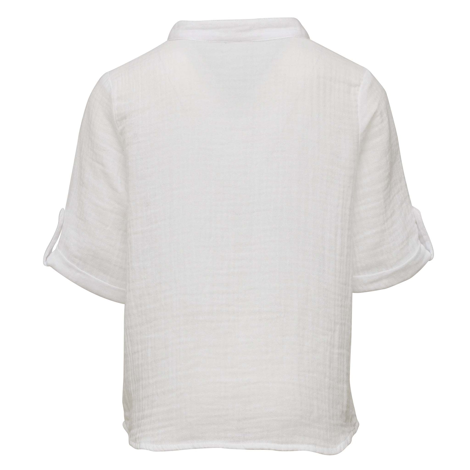 Frankie White Resort Shirt - Snapper Rock