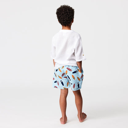 Frankie White Resort Shirt - Snapper Rock