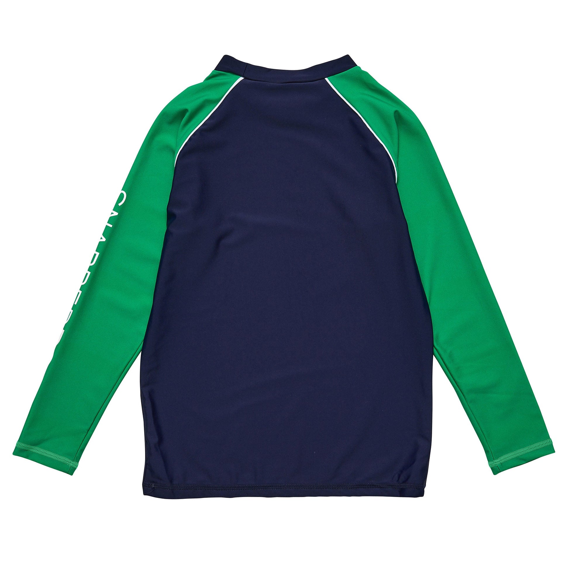 Navy Wave LS Rash Top - Snapper Rock